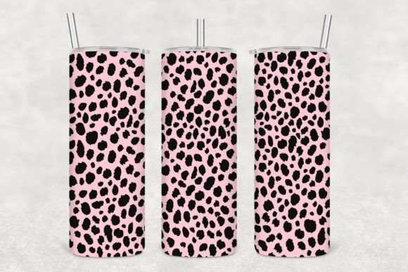 Download Tea Rose Leopard Pattern Tumbler Wrap - Tea rose Collection