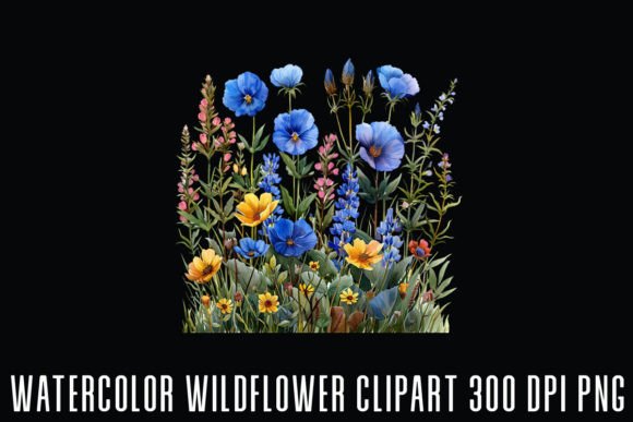 Download Wildflower Watercolor Clipart - Wildflower watercolor clipart Collection
