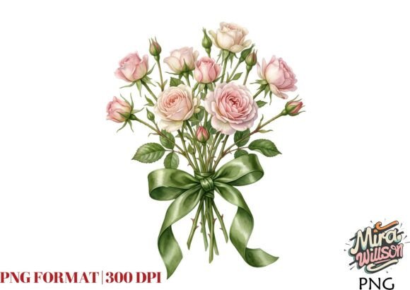 Download Watercolor Tea Rose with Cream Clipart - Tea rose Collection