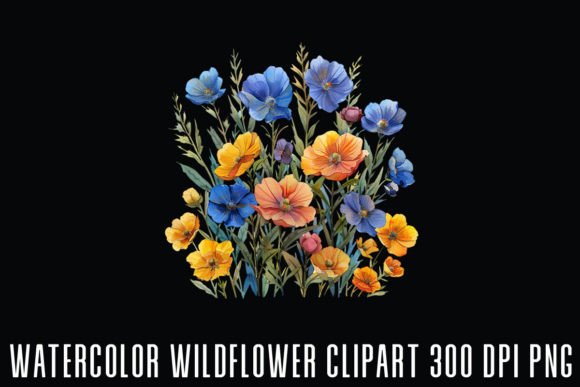 Download Wildflower Watercolor Clipart - Wildflower watercolor clipart Collection