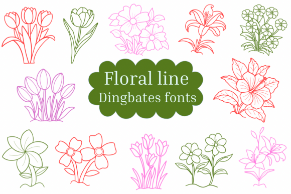 Download Floral Line - Premium Resources