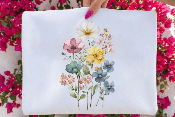 Download Pastel Wildflower Watercolor Bouquet - Premium Resources