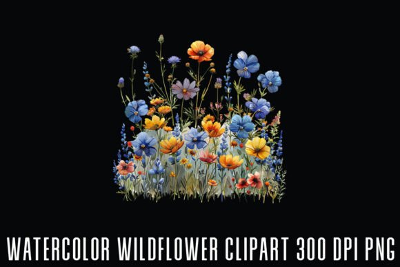 Download Wildflower Watercolor Clipart - Wildflower watercolor clipart Collection