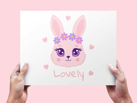 Download Cute Pink Bunny Clipart - Bunny clipart Collection